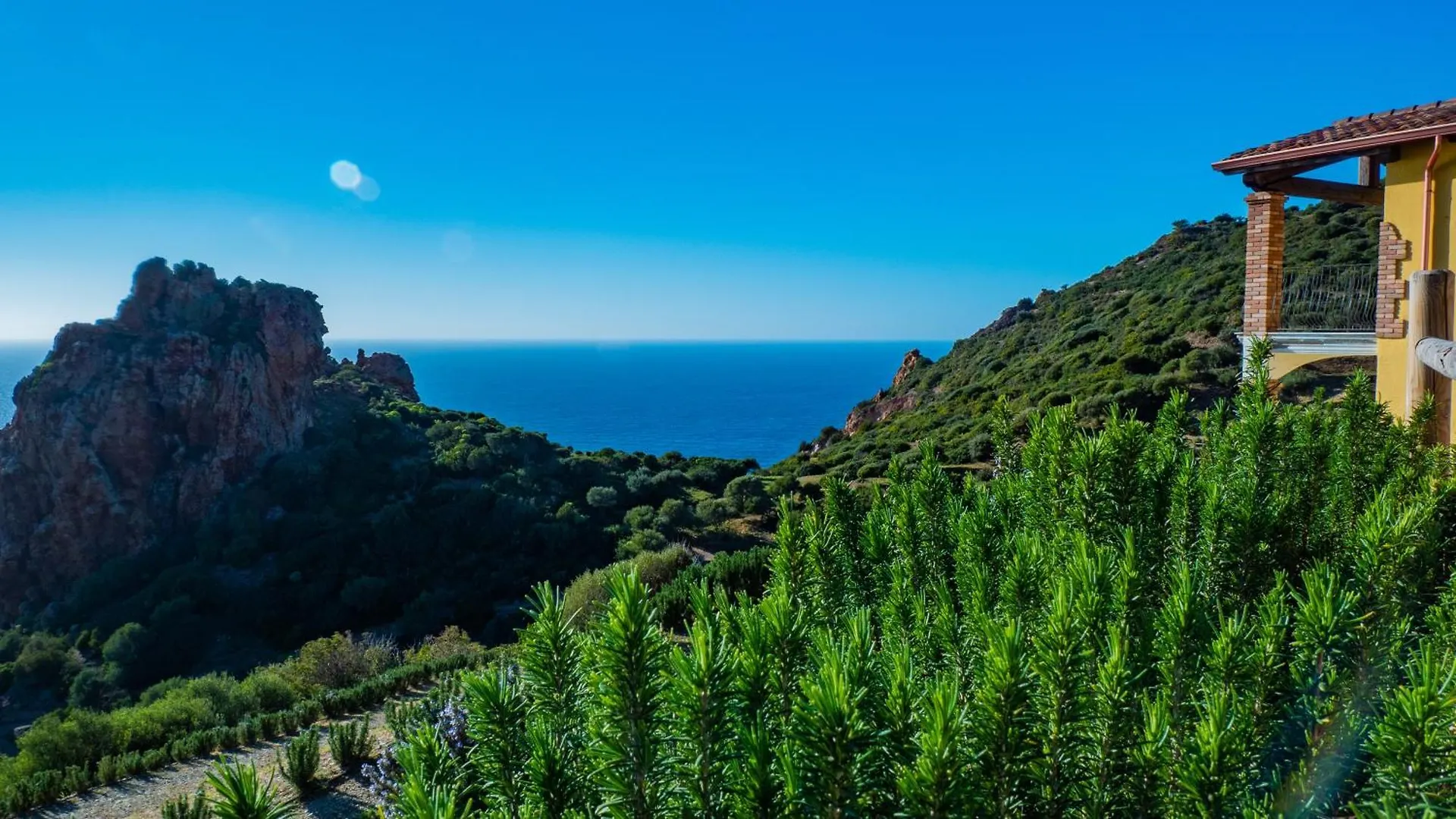 Nyaraló L'Alba Chiara Tanca Piras Villa Nebida